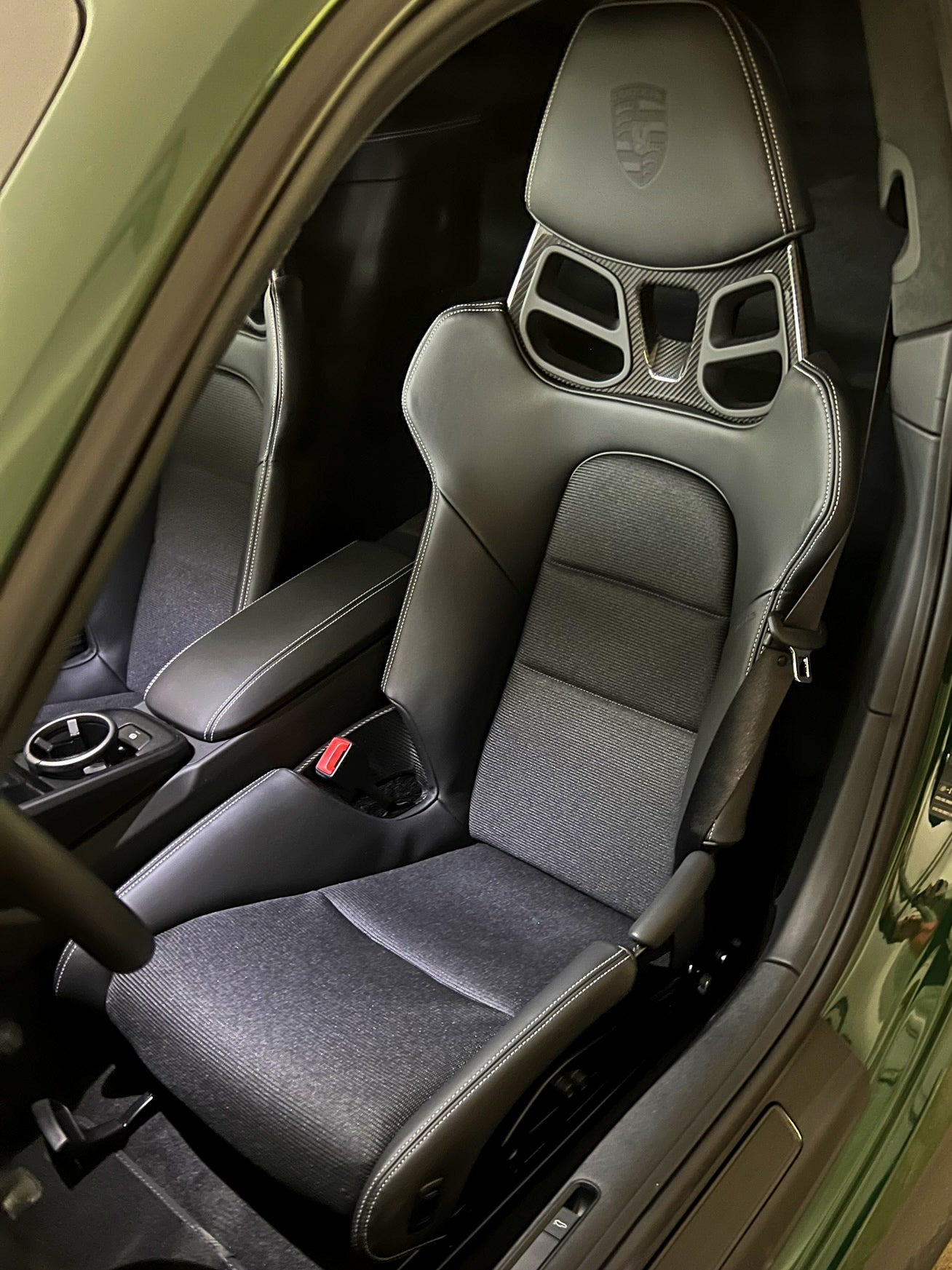 Porsche Vollschalensitz 911/718/981 - Sitzeinlagen mit Individual Stoffen
