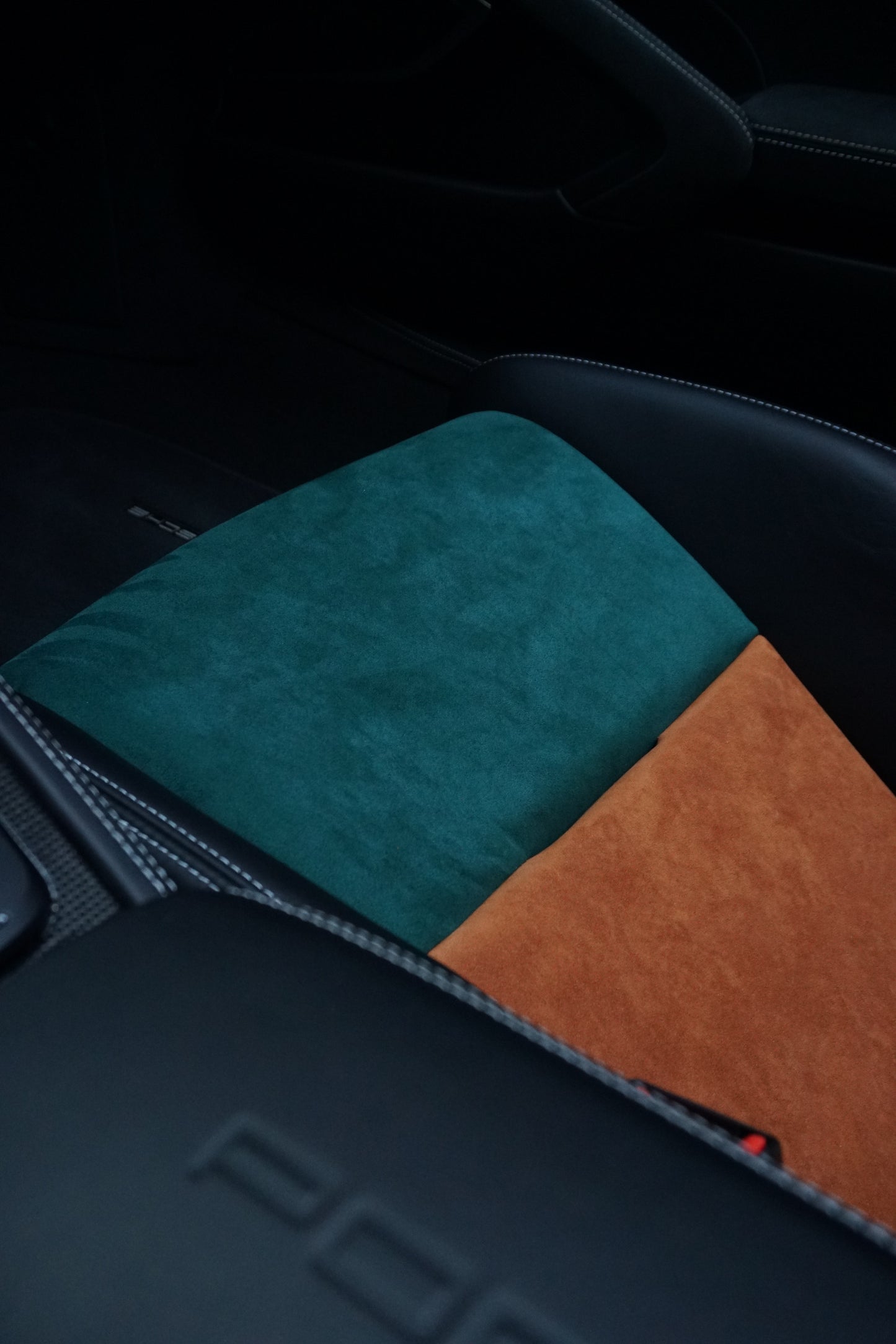 Porsche Vollschalensitz 911/718/981 - Sitzeinlagen mit Original Leder/Alcantara